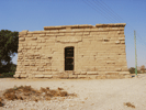 Das Hauptgebäude des Tempels von Deir esch-Schewit.